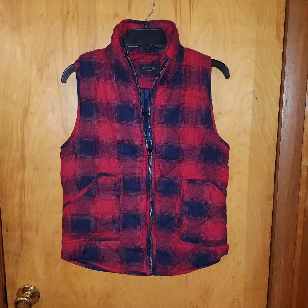 Plaid Vest